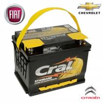 Bateria Cral 60Ah - CS60D: Positivo Direito (EcoSport, Prisma)