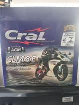 Bateria Cral CLM8E Ideal para Suzuki Yes e GSR150I