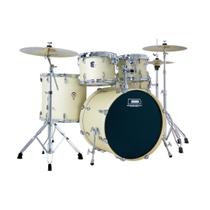 Bateria D One Rocket DR20 WSS White Satin Sparkle Branco Fosco Bumbo 20