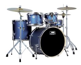 Bateria D One Rocket DR22 BSS Blue Satin Sparkle Azul Fosco Bumbo 22