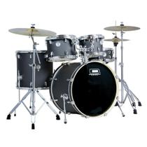 Bateria D One Rocket Dr22 preto fosco bumbo 22 + ferragens