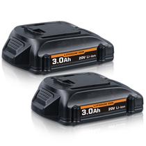 Bateria DASNITE 20V 3.0Ah Li-ion, 2 unidades de substituição Bateria DASNITE 20V 3.0Ah Li-ion, 2 unidades de substituição