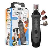 Bateria de 2 velocidades para moedor de unhas para cães Wahl Grind & Smooth