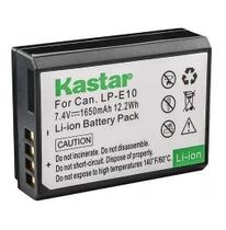 Bateria De Alta Capacidade Kastar Lp-E10 1650Mah Para Canon