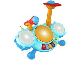 Bateria de Brinquedo Coleção Baby Land - Bateria Show Musical Cardoso Toys Bateria de Brinquedo Coleção Baby Land - Bateria Show Musical Cardoso Toys
