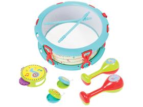 Bateria de Brinquedo Kit Baby Buba