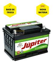 Bateria De Carro 60 Amperes Free Selada Na Troca Júpiter Eco - jupiter