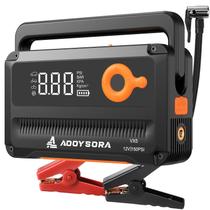 Bateria de carro Jump Starter AOOYSORA 6000A 150PSI com compressor de ar