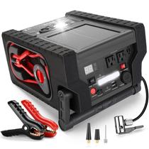 Bateria de carro Jump Starter ZunDian 2000A Peak com compressor