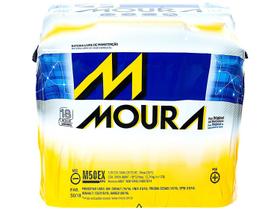 Bateria de Carro Moura Green Energy - 50Ah 12V Polo Positivo M50EX MGE Bateria de Carro Moura Green Energy - 50Ah 12V Polo Positivo M50EX MGE