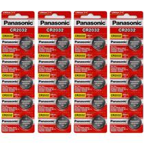 Bateria de célula tipo moeda Panasonic CR2032 3V (20 baterias)