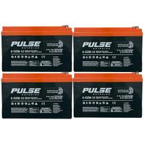 Bateria de Chumbo Ciclo Profundo 12V 15Ah Pulse Kit com 4 Bateria de Chumbo Ciclo Profundo 12V 15Ah Pulse Kit com 4
