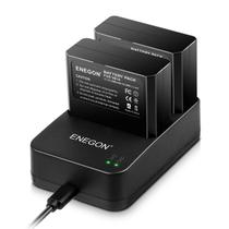 Bateria de Íon de Lítio ENEGON VB18 com Carregador USB Duplo para Godox