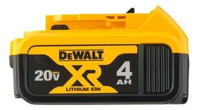Bateria De Íon De Lítio Li-íon 4ah 20v Max Dewalt Modelo Dcb204