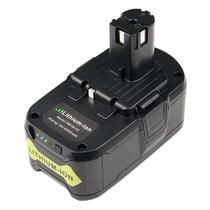 Bateria de íon de lítio Powerost 18V 6Ah para Ryobi One+ P108 P102 Bateria de íon de lítio Powerost 18V 6Ah para Ryobi One+ P108 P102