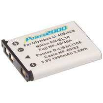 Bateria de íon de lítio recarregável de reposição 2000 ACD-268 3,6 V 1000 mAh para Olympus LI-40B/42B, Pentax D-LI63 e Nikon EN-EL10 Bateria de íon de lítio recarregável de reposição 2000 ACD-268 3,6 V 1000 mAh para Olympus LI-40B/42B, Pentax D-LI63 e Nikon EN-EL10