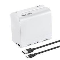 Bateria de íon de lítio VILTROX NP-F970 6600mAh para Sony NP-F550 F570