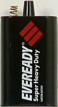 Bateria de lanterna Super Heavy Duty 6V Eveready 1209, pacote com 12