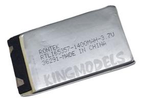 Bateria De Lipo Prismática 1s 1400mah 10c Rontek 36291