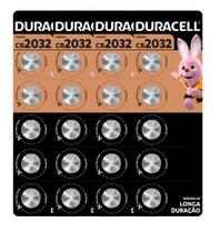 Bateria de Lítio 2032 Duracell- Display com 20 unid