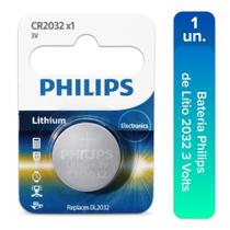 Bateria de Lítio 2032 Philips 3 Volts
