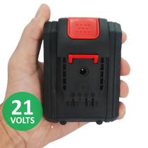 Bateria de Lítio 21V 1.5h Compatível com Diversas Ferramentas, Recarregável BATLUATEK21V - PDE Bateria de Lítio 21V 1.5h Compatível com Diversas Ferramentas, Recarregável BATLUATEK21V - PDE