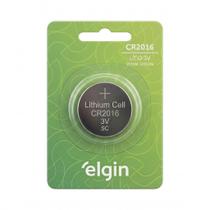 Bateria de Litio 3V Elgin CR 2016 Unidade