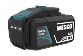 Bateria de litio 4.0ah 18v power pack ws9808 wesco Bateria de litio 4.0ah 18v power pack ws9808 wesco