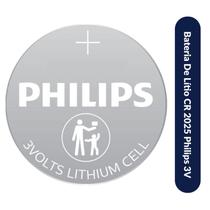 Bateria de Lítio CR 2025 Philips 3 Volts 1 Unidade