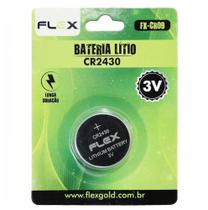 Bateria de Lítio CR 2430 Flex cartela com 1 unidade - BAZZI COMPANY COM