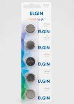 Bateria de litio cr1620 elgin kit de 20 cartelas com 5 unidades cada uma