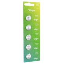 Bateria De Lítio CR2025 3V Com 5 Unidades Elgin
