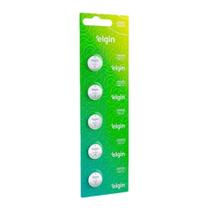 Bateria De Lítio Cr2032 3v Com 5 Unidades Elgin