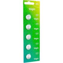 Bateria de Lítio CR2032 3V para Alarmes Automotivos e Relógios Blister 5 Unidades Elgin