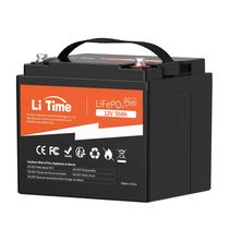 Bateria de Lítio LiTime 12V 50Ah LiFePO4 640Wh