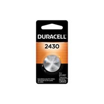 Bateria de moeda de lítio Duracell 2430 3V CR2430, pacote com 1
