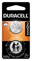Bateria de moeda de lítio Duracell CR2032 de 3 V, pacote com 2 unidades, segura para crianças Bateria de moeda de lítio Duracell CR2032 de 3 V, pacote com 2 unidades, segura para crianças