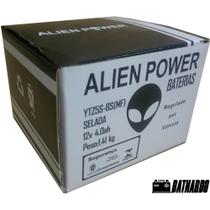 Bateria de moto Alien Power SELADA YTX4LBS 4 Ah Cg125 Nx125 Bros Fan 125