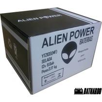 Bateria de moto Alien Power SELADA YTZ10S 8.6ah Mv F4 Brutale Yzf R1 Fz07
