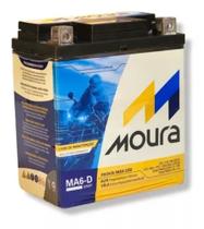 Bateria de Moto Moura 6ah Ma6d Cb300, 300r , Twister