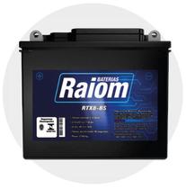 Bateria de Moto Raiom RTX8-BS para Honda Strada, Sahara/ Yamaha XT225 Bateria de Moto Raiom RTX8-BS para Honda Strada, Sahara/ Yamaha XT225