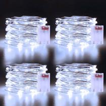 Bateria de Natal Fairy Lights echosari 4 x 16,4 pés e 50 LEDs