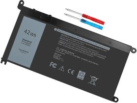 Bateria de notebook DMKAOLLK WDX0R 42WH para Dell Inspiron Series