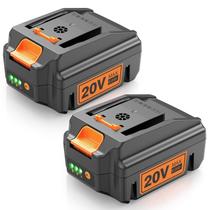Bateria de reposição ARyee 20V 6.0Ah para ferramentas elétricas Worx 20V