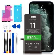Bateria de reposição LMQ 5700mAh para iPhone 11 com kit de reparo