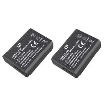 Bateria de reposição LP LP-E10 1600mAh 7,4 V, pacote com 2 unidades para Canon EOS
