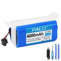 Bateria de reposição Palowextra 4000mAh 14,4 V para Shark ION RV700, RV720, RV750, Eufy RoboVac 11/11S/11S Max, 12, 15T/15C/5C Max, 30/30C/30 Max, G10 Hybrid, Bagotte BG600 Robot Vacuum