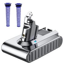 Bateria de substituição JUNWOOD 8000mAh 21,6V para aspirador Dyson V6