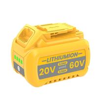 Bateria de substituição JUNWOOD 9.0Ah para Dewalt Flexvolt 20V 60V