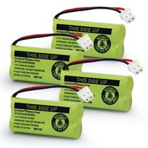 Bateria de telefone sem fio BAOBIAN BT183342 2,4 V 400 mAh Ni-MH, pacote com 4 Bateria de telefone sem fio BAOBIAN BT183342 2,4 V 400 mAh Ni-MH, pacote com 4